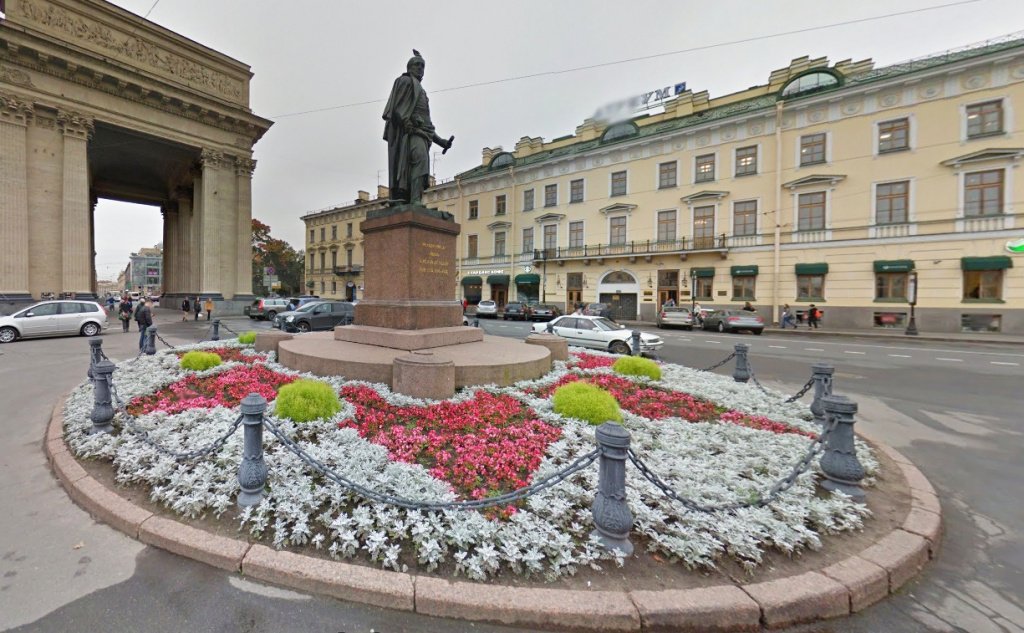 Памятник Барклаю де Толли. Google maps.