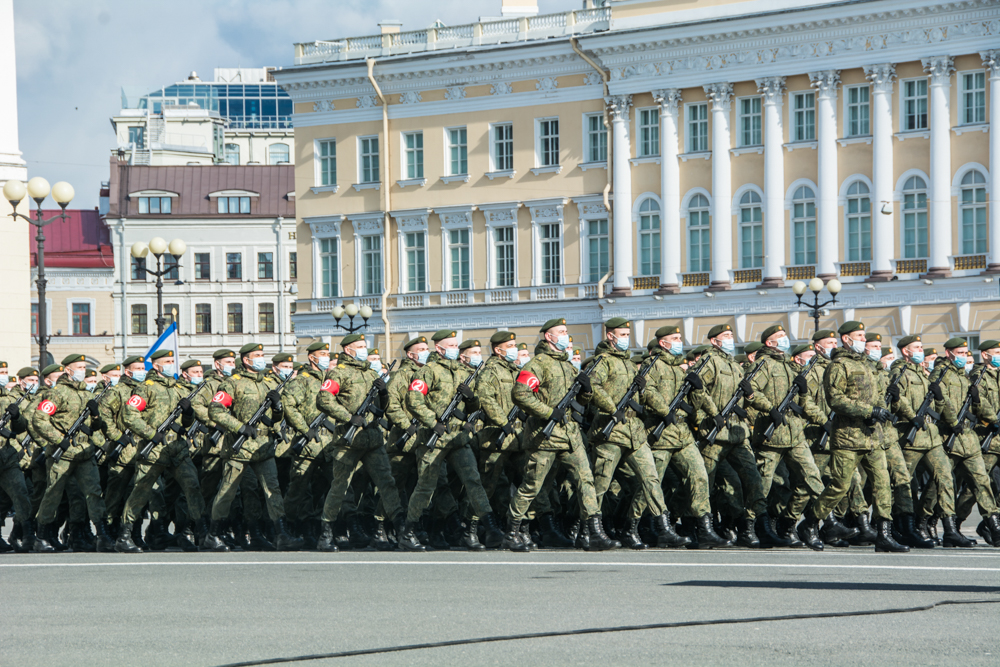 Репетиция военного парада в 2021 году. Фото: Ирина Иванова. Репетиция военного парада в 2021 году. Фото: Ирина Иванова.