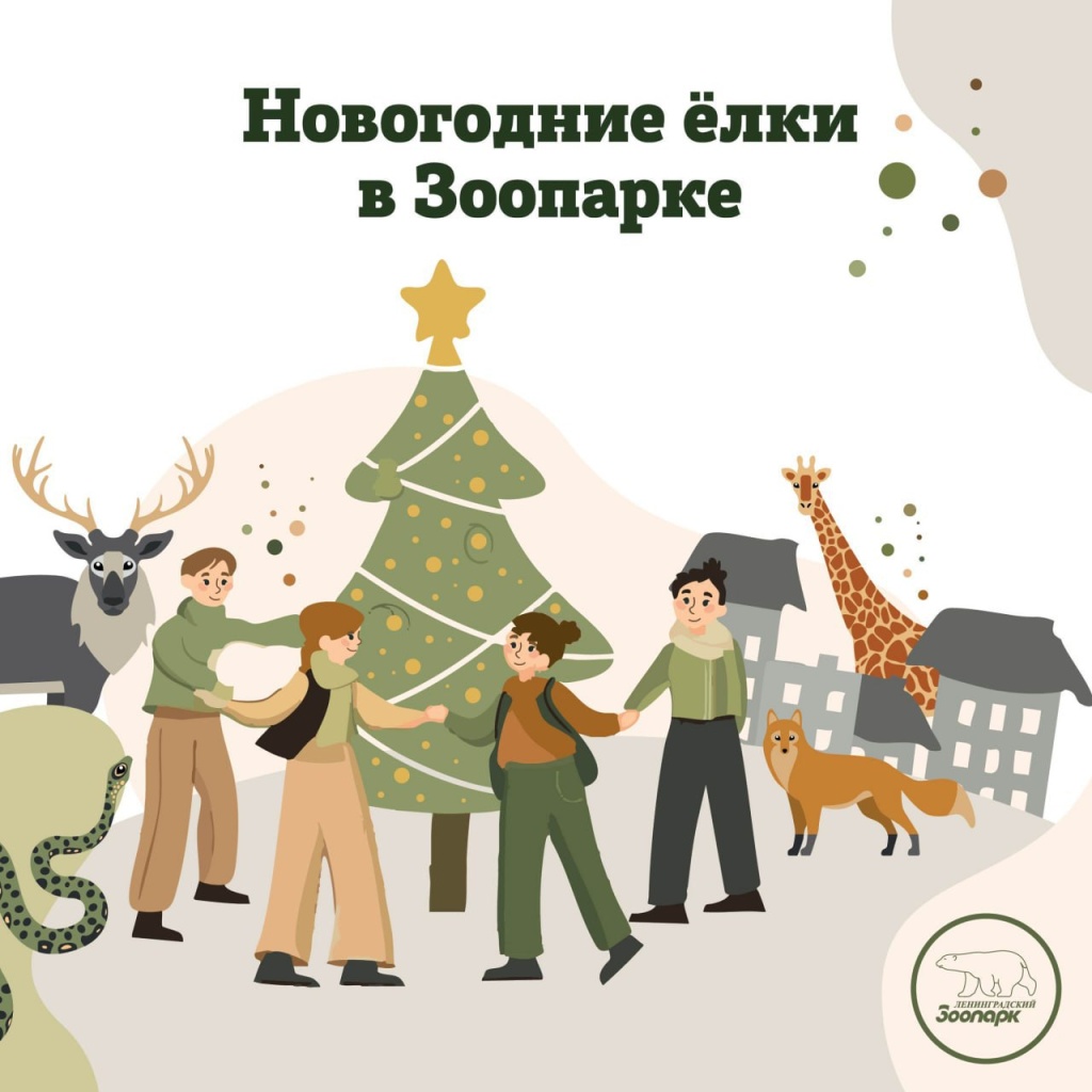 Новогодние ёлки в Зоопарке. Правообладатель: пресс-служба зоопарка. Новогодние елки в Зоопарке. Правообладатель: пресс-служба зоопарка.