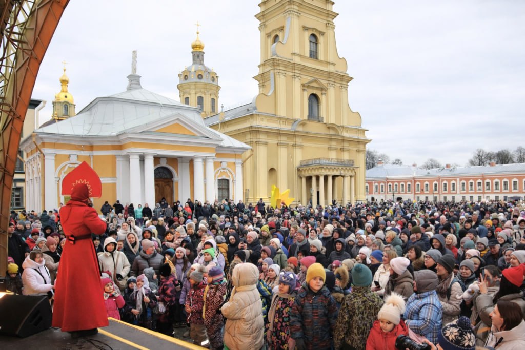 Масленица в Петропавловской крепости. Масленица в Петропавловской крепости.
