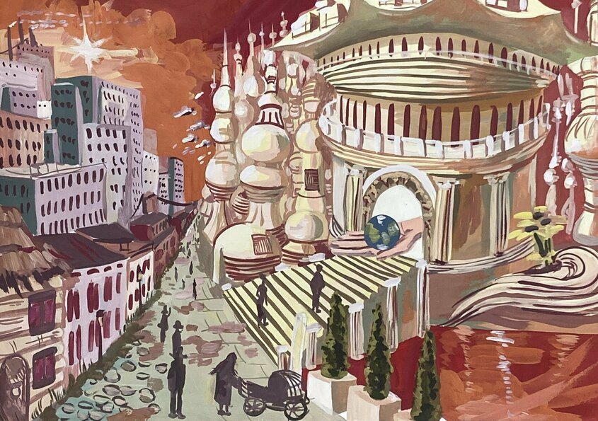 Автор: Анастасия Ш. Правообладатель: оргкомитет изобразительного диктанта «Моя страна – моя история». 