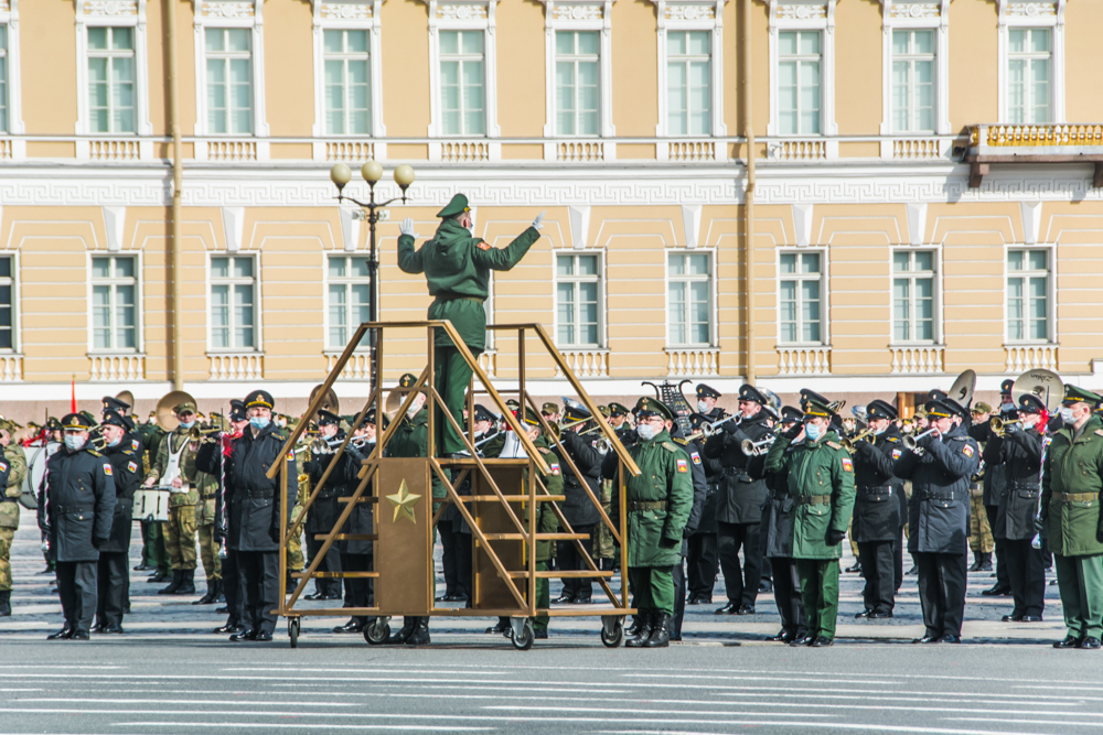 Репетиция военного парада в 2021 году. Фото: Ирина Иванова. Репетиция военного парада в 2021 году. Фото: Ирина Иванова.