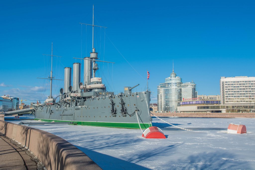 Крейсер «Аврора». Фото: Ирина Иванова.
