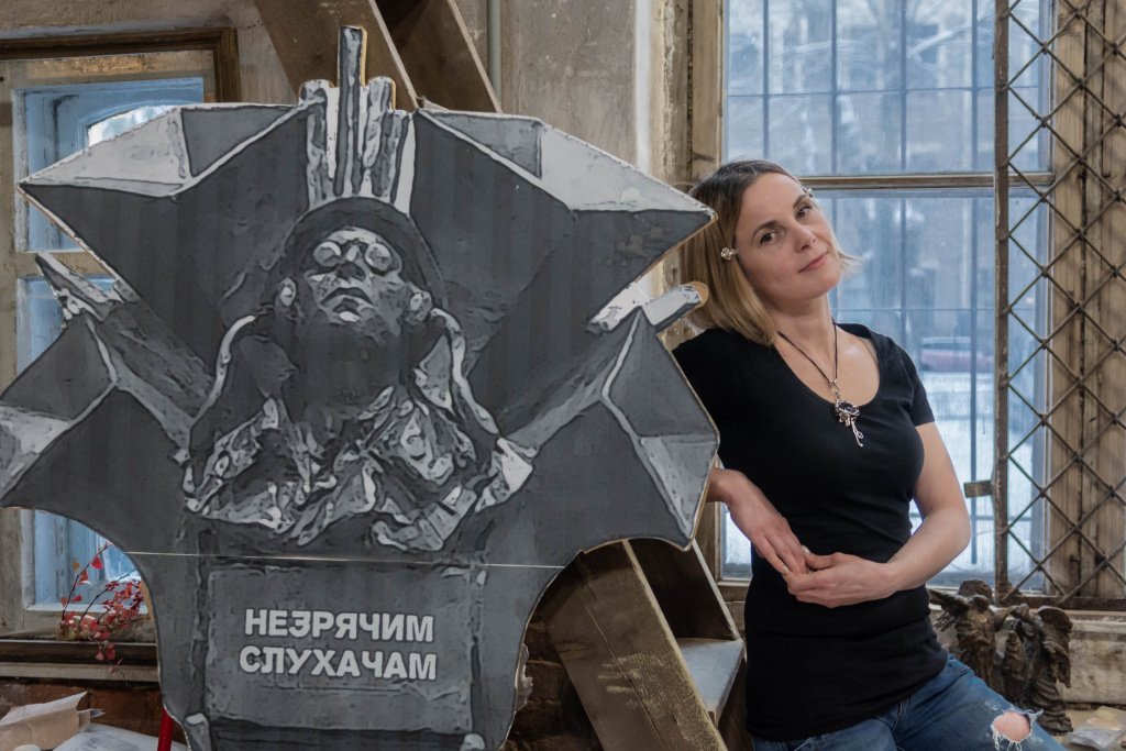 На фото: Мария Третьякова. Фото: Ирина Иванова sculp Maria 2023 irina ivanova-9357.jpg