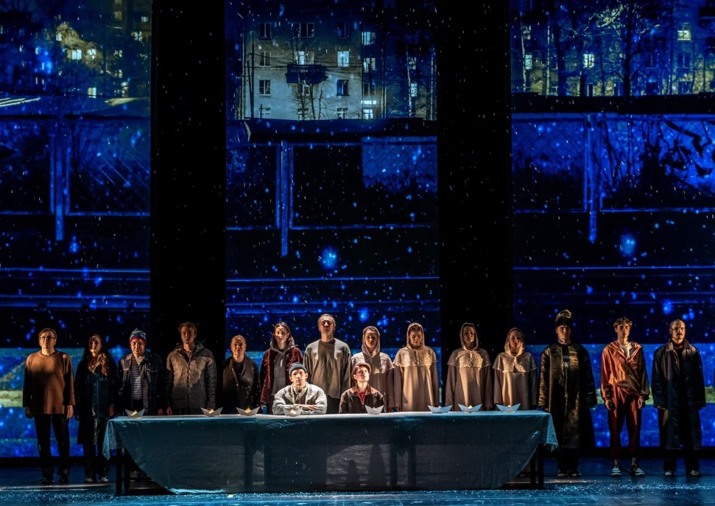 Фрагмент репетиций. 