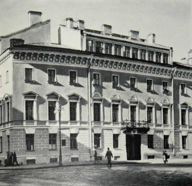 Дом Жако - Дом Дашкова - Литературно-артистическое кабаре «Бродячая собака» . Источник: citywalls.ru. photo_4-4479.jpg