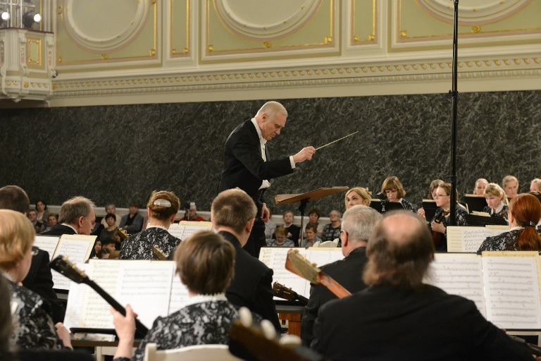 Концерт в Капелле Государственного академического русского оркестра имени В.В. Андреева под управлением народного артиста России Дмитрия Хохлова. Источник: vk.com/andreev_orchestra. Правообладатель: vk.com/andreev_orchestra. Концерт в Капелле Государственного академического русского оркестра имени В.В. Андреева под управлением народного артиста России Дмитрия Хохлова. Источник: vk.com/andreev_orchestra. Правообладатель: vk.com/andreev_orchestra.