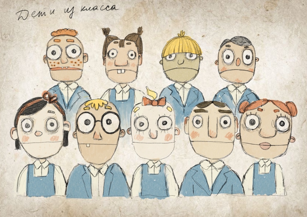 Школьный класс. Предоставлено пресс-службой Кукольного театра сказок.