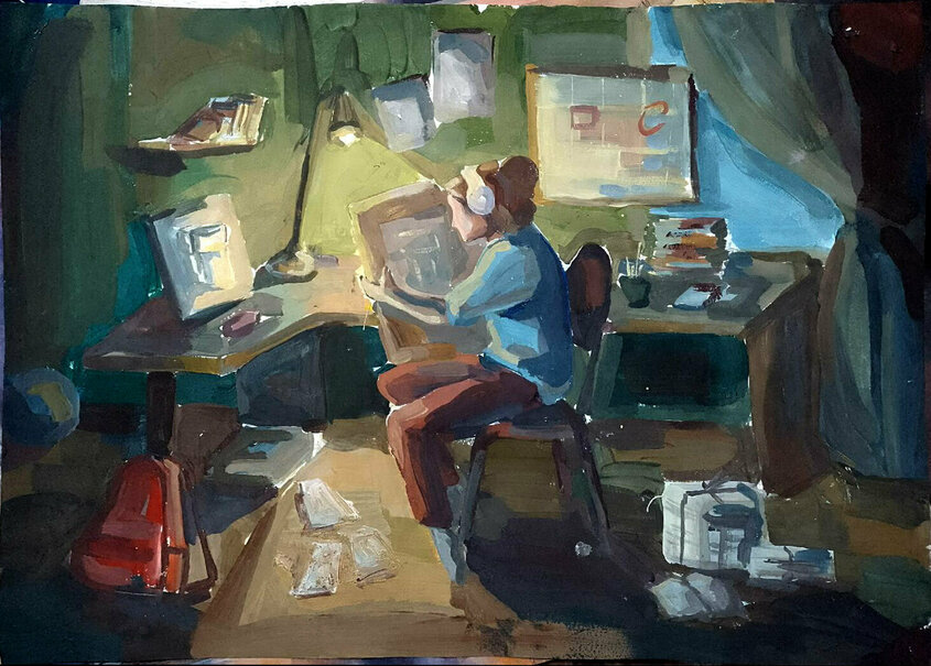 Автор: Ульяна З. Правообладатель: оргкомитет изобразительного диктанта «Моя страна – моя история». 