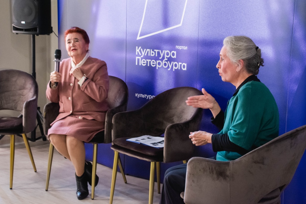 Слева направо: Маргарита Родимина, Татьяна Сирота. Фото: Ирина Иванова. СПБ ВОГ 120 лет 2024. Фото - Ирина Иванова-3864.jpg