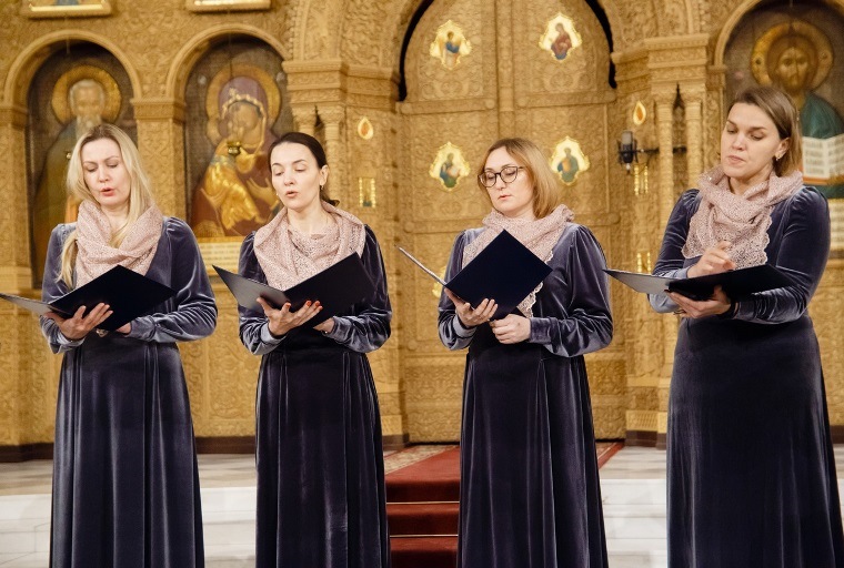 Участники Международного хорового фестиваля-конкурса «Предчувствие Рождества Христова» (2022). Фото: vk.com/anticipationofchristmas