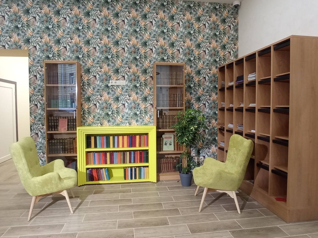 Интерьеры библиотеки