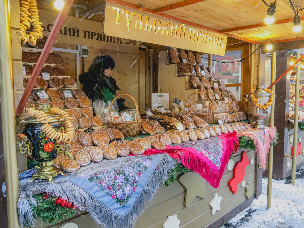 Рождественская ярмарка на Манежной площади (2023 г.). Фото: Ирина Иванова. Рождественская ярмарка на Манежной площади (2023). Фото: Ирина Иванова.
