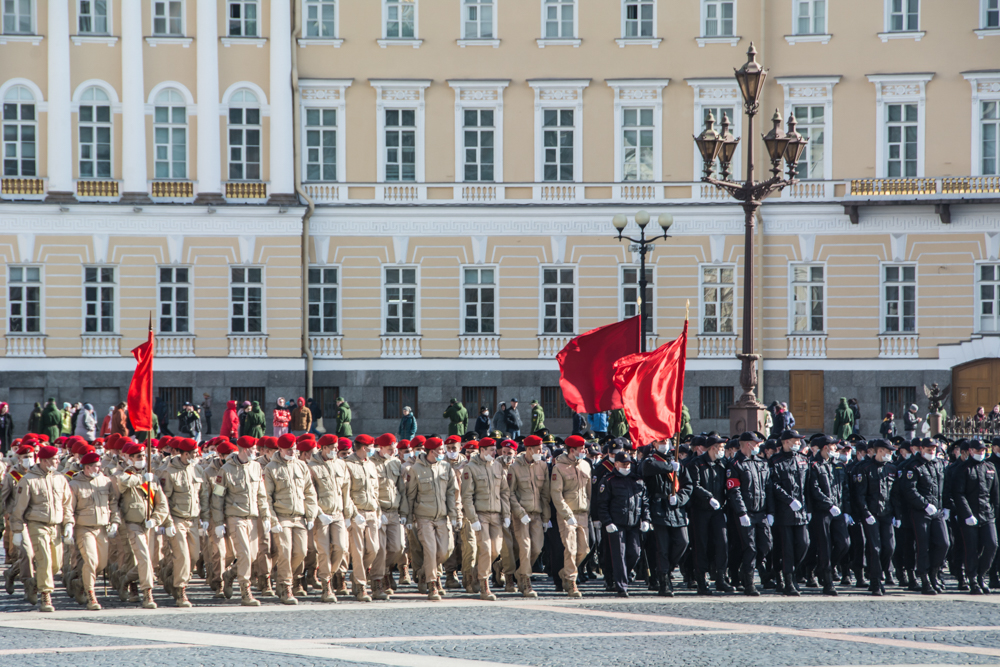 Репетиция военного парада в 2021 году. Фото: Ирина Иванова. Репетиция военного парада в 2021 году. Фото: Ирина Иванова.