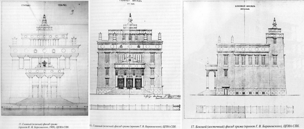 Планы Дацана. Правообладатель: ЦГИА СПб, dazanspb.ru.