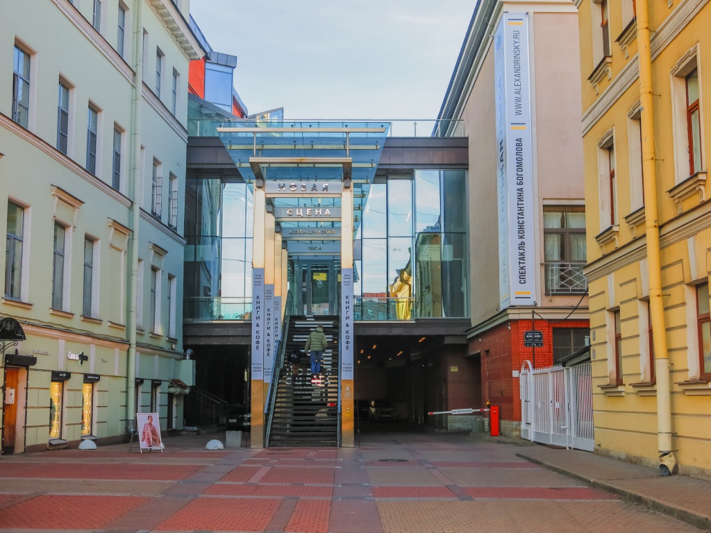 Новая сцена Александринского театра. Фото: Ирина Иванова.