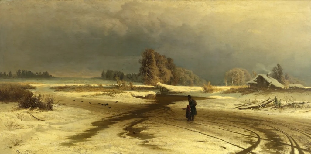 Фёдор Васильев. Оттепель. 1871.