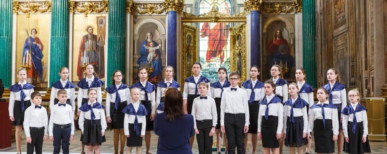 Конкурс хорового и вокального искусства «Песни над Невой». Источник: vk.com/pesni_nad_nevoy. Правообладатель: vk.com/pesni_nad_nevoy.