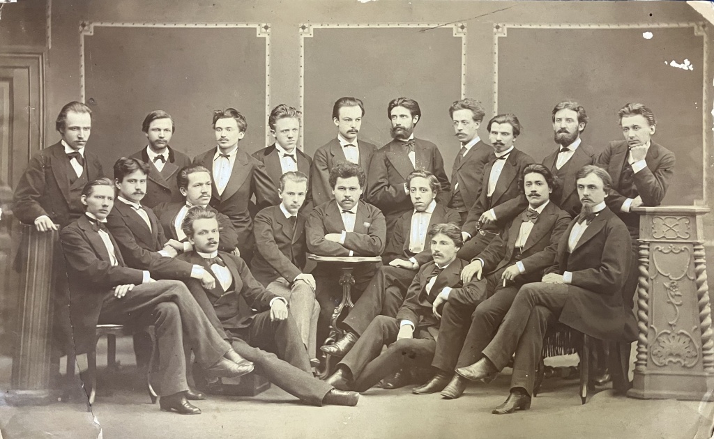 Выпускники Института гражданских инженеров. 1875.