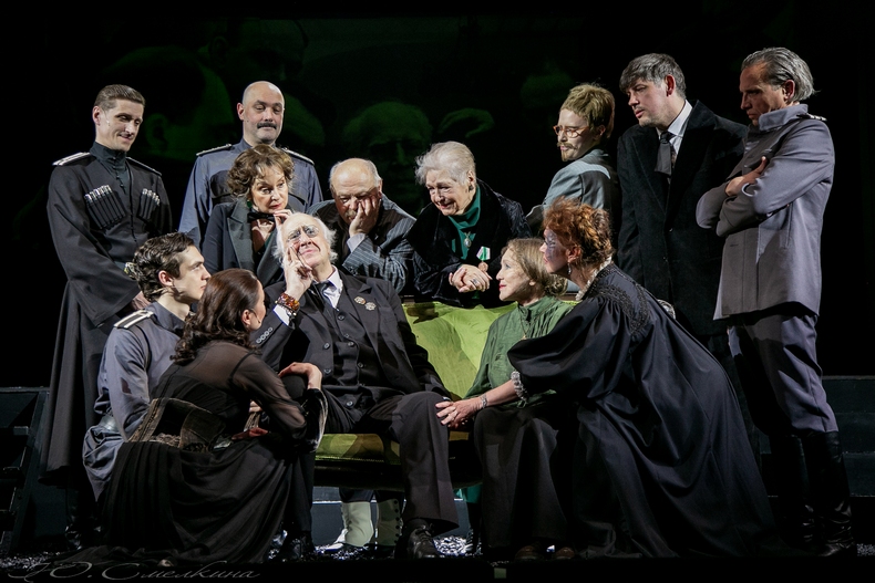 Спектакль «Театральный роман» в Театре им. Ленсовета. Источник: lensov-theatre.spb.ru. Правообладатель: lensov-theatre.spb.ru. 