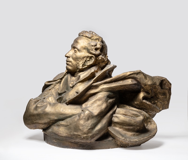 Леонид Шервуд. «А.С. Пушкин». 1902. Фото: Русский музей, rusmuseum.ru.