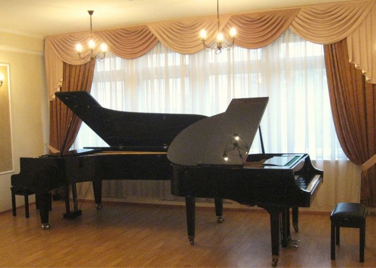 Концертный зал Санкт-Петербургской детской школы искусств им. С.М. Слонимского. Источник: vk.com/club220908325. Правообладатель: vk.com/club220908325. 