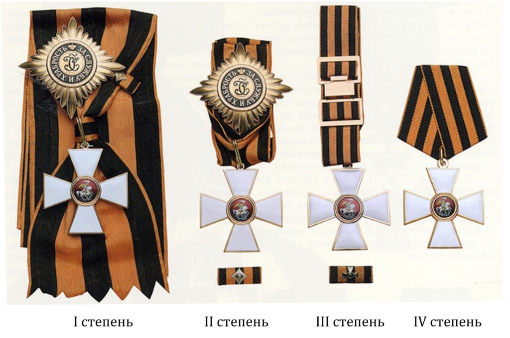 Орден святого Георгия. Правообладатель: Военно-патриотический парк «Патриот» в Иркутске, park-patriot.com.
