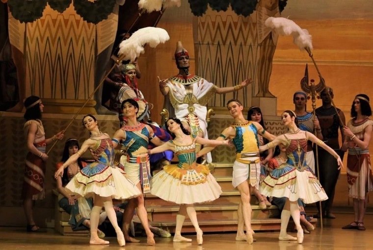 Мариинский театр. Балет «Дочь Фараона». Фото: vk.com/mariinsky Мариинский театр. Балет «Дочь Фараона». Фото: vk.com/mariinsky