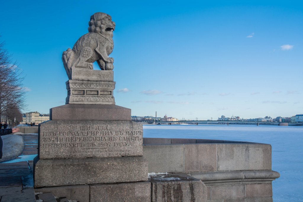 Китайские львы-стражи Ши-Цза. Фото: Ирина Иванова.