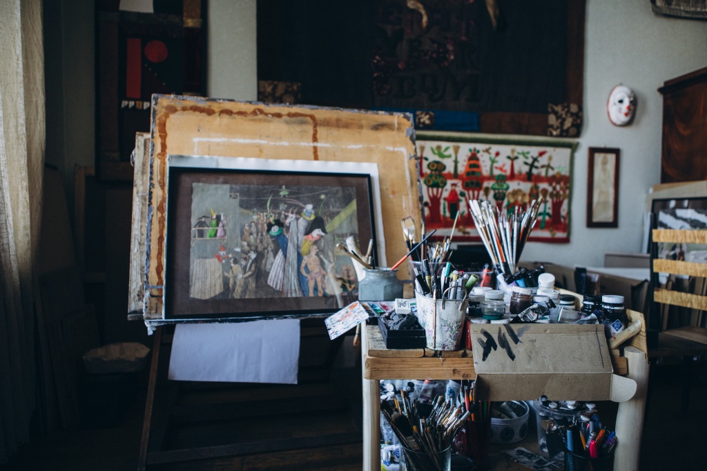 «В мастерской театрального художника». 