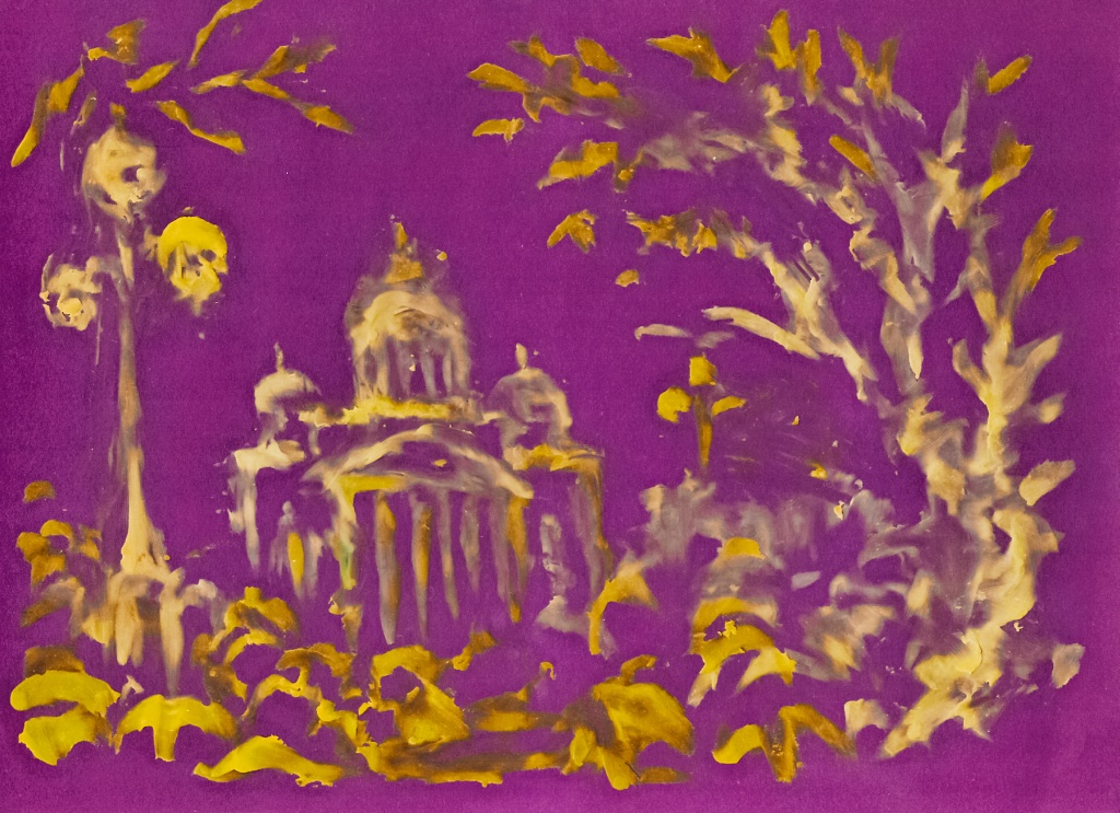 Александр Нехорошев «Исаакиевский собор» (2025). Изображение из архива ГСЦБС.