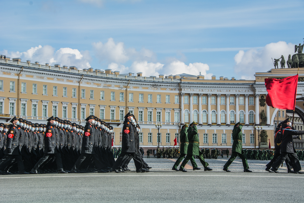 Репетиция военного парада в 2021 году. Фото: Ирина Иванова. Репетиция военного парада в 2021 году. Фото: Ирина Иванова.