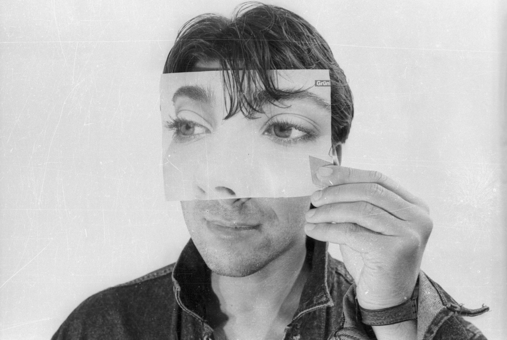 Сергей Свешников. Портрет Сергея Курехина. Ленинград, 1990‑е