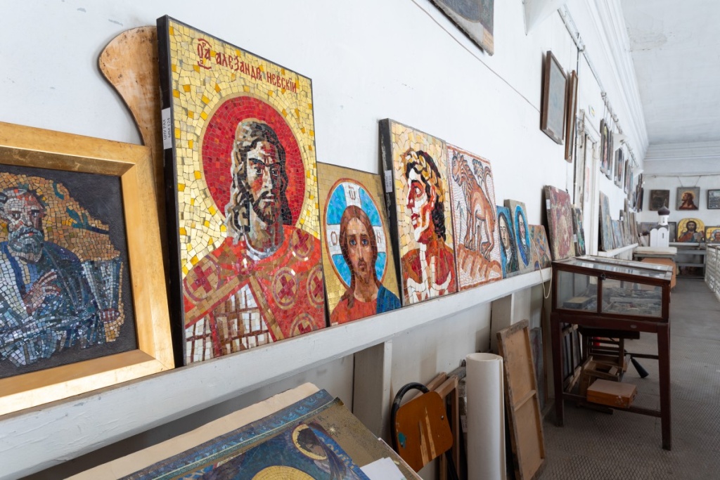 Правообладатель: Мозаичная мастерская Академии художеств.