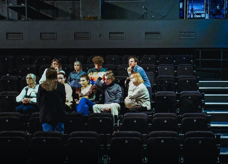 Медиации на Новой сцене Александринского театра. Источник: vk.com/alexandrinskytheater. Правообладатель: Александринский театр.