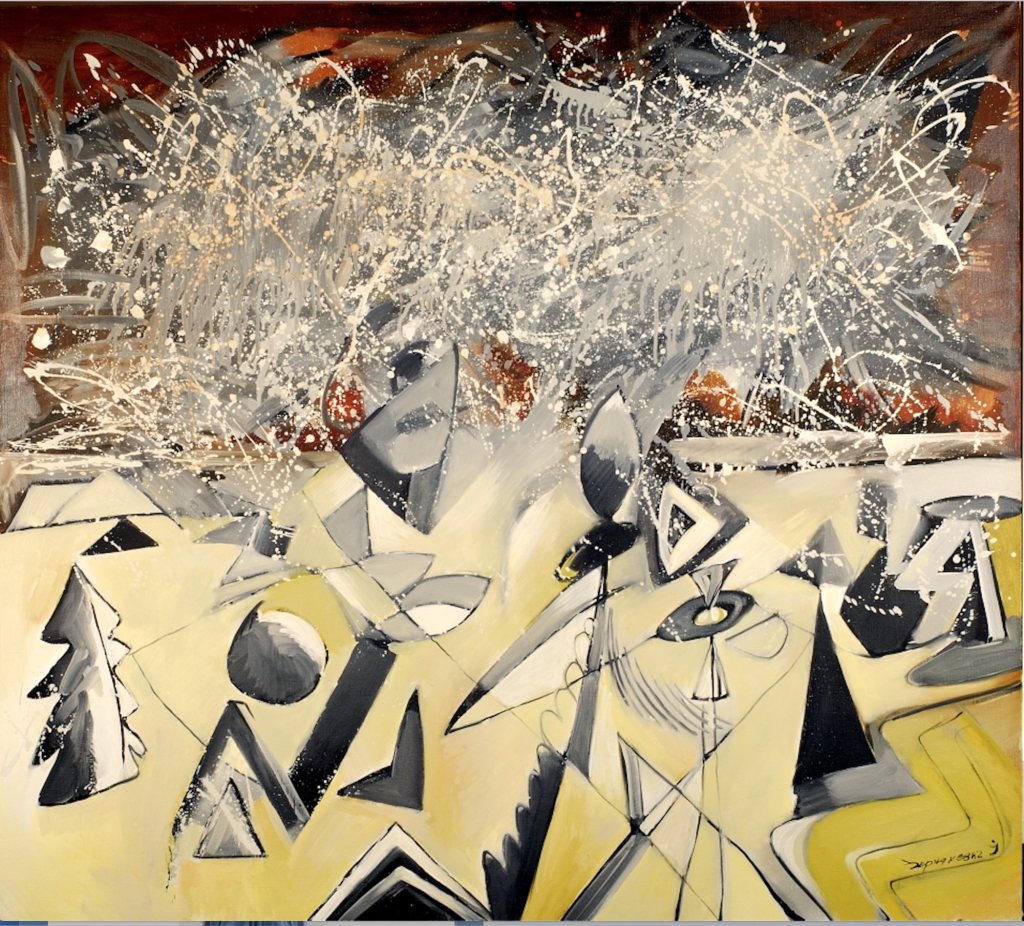 Иван Чернякевич. «Зимний праздник» (2015). Фото: пресс-служба СПБ СХ. 