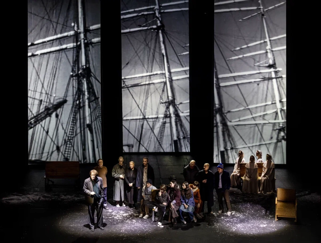 Фрагмент репетиций. 