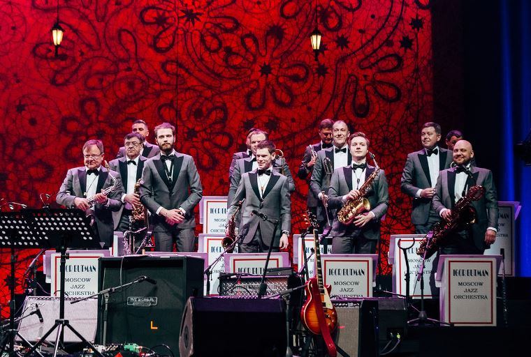 Московский джазовый оркестр Игоря Бутмана. Источник: jazztriumph.ru. Правообладатель: Оргкомитет фестиваля.