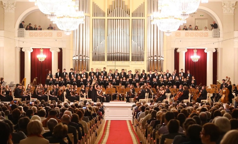 Фестиваль «Международная неделя консерваторий». Концерт в Большом зале филармонии им. Д.Д. Шостаковича. Источник: vk.com/conservatoryspb. Правообладатель: vk.com/conservatoryspb. Фестиваль «Международная неделя консерваторий». Концерт в Большом зале филармонии им. Д.Д. Шостаковича. Источник: vk.com/conservatoryspb. Правообладатель: vk.com/conservatoryspb.