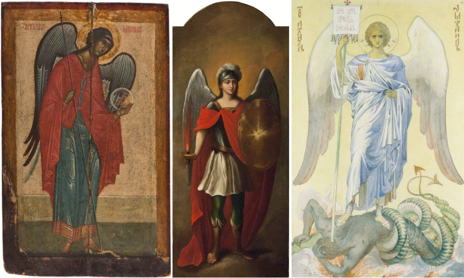 Архангел Михаил - покровитель оружейников. Его образ через столетия. Правообладатель: Русский музей, rusmuseumvrm.ru. Архангел Михаил - покровитель оружейников. Его образ через столетия. Правообладатель: Русский музей, rusmuseumvrm.ru.