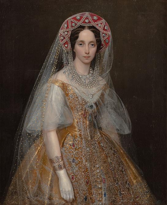 И.К. Макаров. Императрица Мария Александровна. 1850-е.