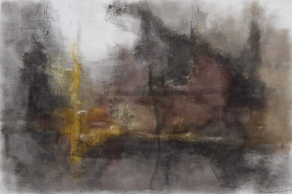 Картина Алексея Гана. Фотография предоставлена организаторами мероприятия.