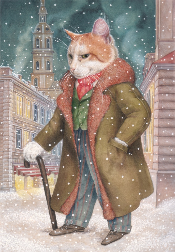 «Хозяин Петропавловки». Источник: illustrators.ru. Правообладатель: Алёна Савченко. Untitled-Scanned-03.jpg