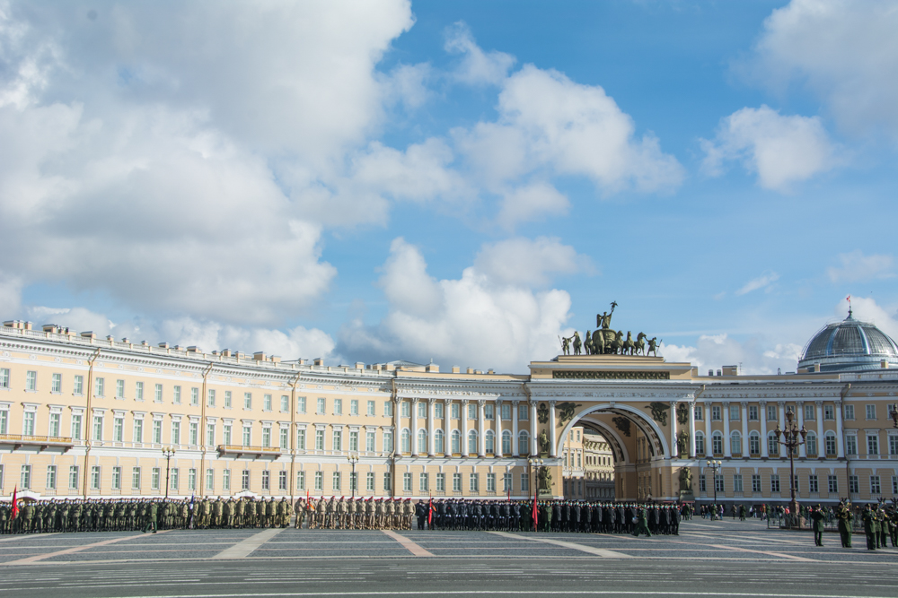 Репетиция военного парада в 2021 году. Фото: Ирина Иванова. Репетиция военного парада в 2021 году. Фото: Ирина Иванова.