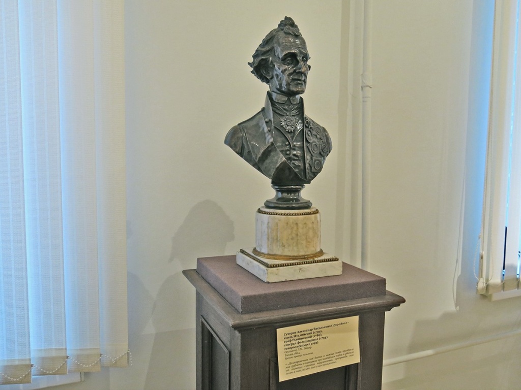 Портрет Суворова. Скульптор Луи-Мари Гишар, 1804