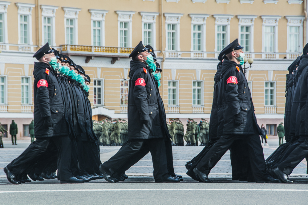 Репетиция военного парада в 2021 году. Фото: Ирина Иванова. Репетиция военного парада в 2021 году. Фото: Ирина Иванова.