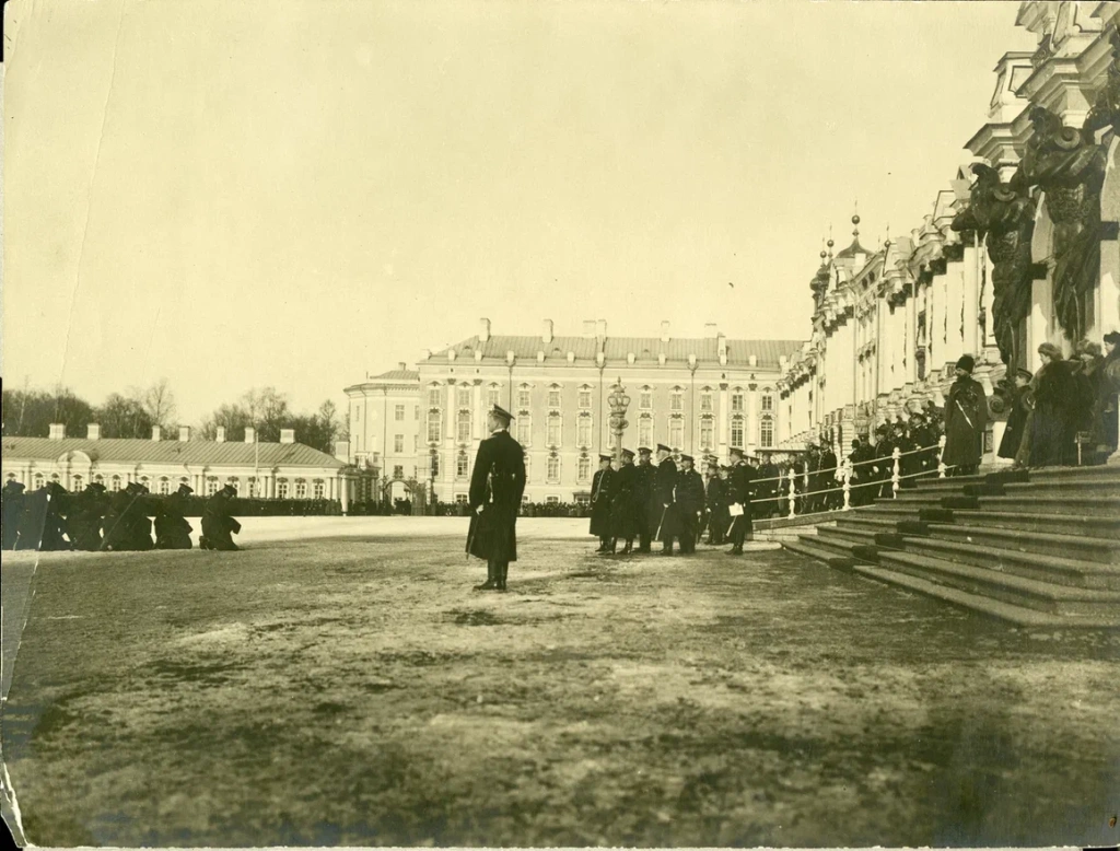 Смотр молодых матросов Гвардейского и Второго флотского экипажа. 1914. Смотр молодых матросов Гвардейского и Второго флотского экипажа. 1914.