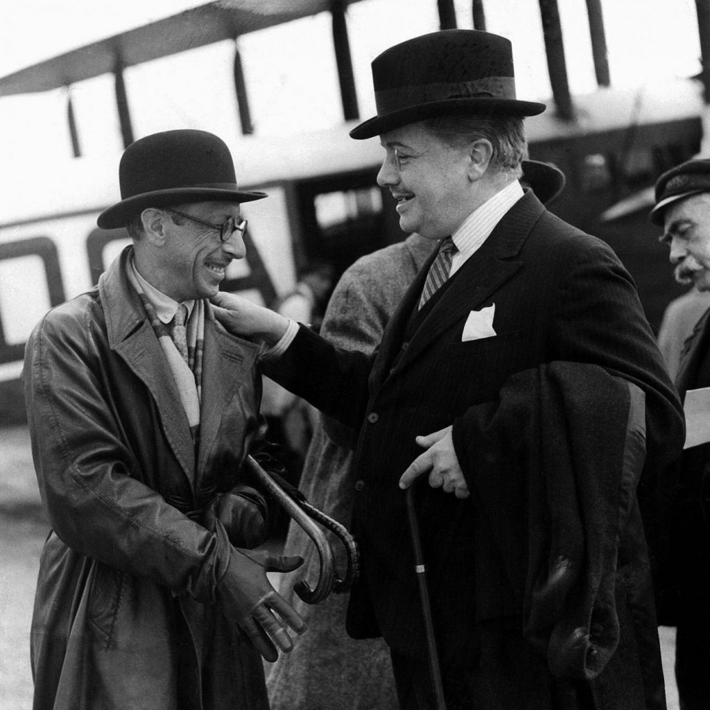 Композитор Игорь Стравинский и Сергей Дягилев, 1910-е / vtbrussia.ru