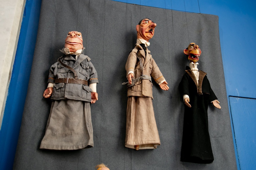 Куклы, вернувшиеся с фронта Великой отечественной.