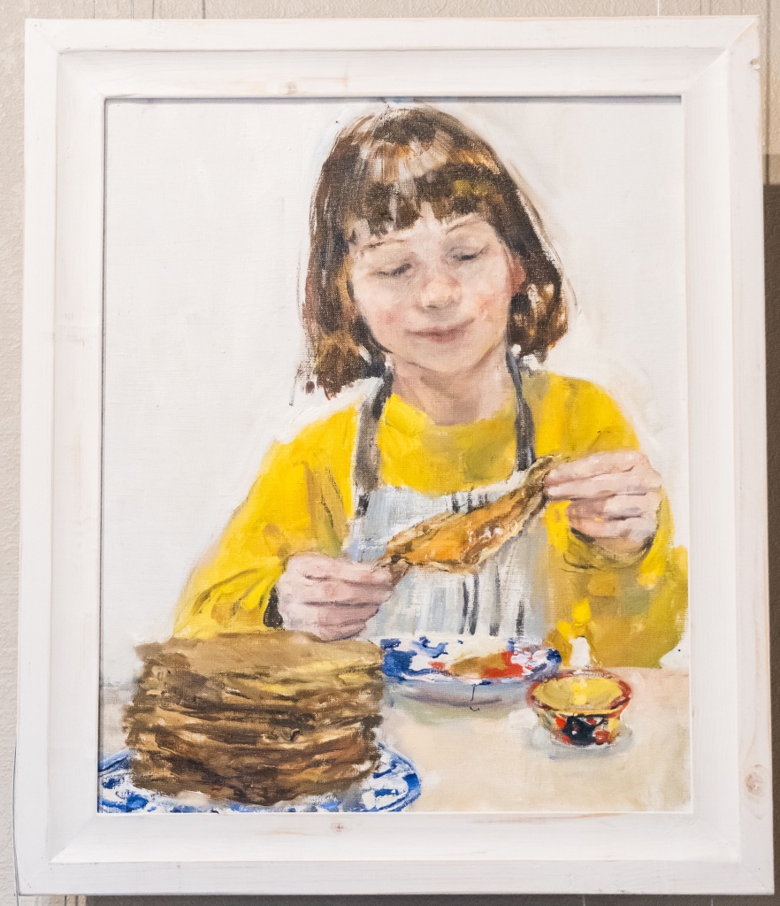 Татьяна Машкарова «Блины с медом и вареньем» (2025 г.). Татьяна Машкарова. «Блины с мёдом и вареньем» (2025).